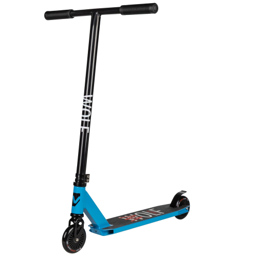 Самокат трюковой Novatrack Wolf 10 (2025), синий