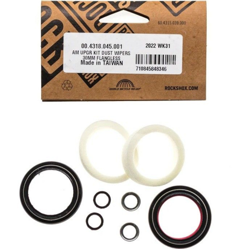 Сальники RockShox для вилок Judy Silver/Judy Gold, низкое трение, ø30 мм, маслосъемные кольца