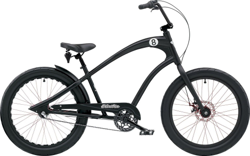 Велосипед Electra Straight 8 8i, рама M (165-175 см), черный