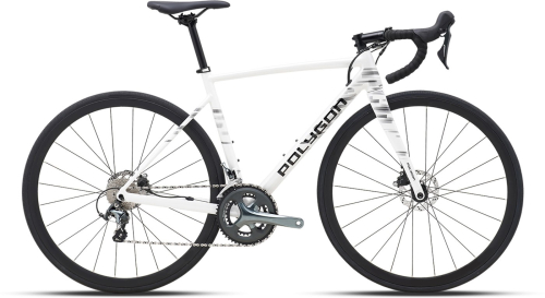 Велосипед Polygon Strattos S4D 700 (2024), рама L (175-185 см), белый