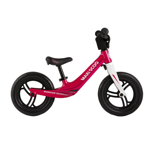 Беговел Maxiscoo Comet Стандарт Плюс 12" (2022) (92-98 см), красный