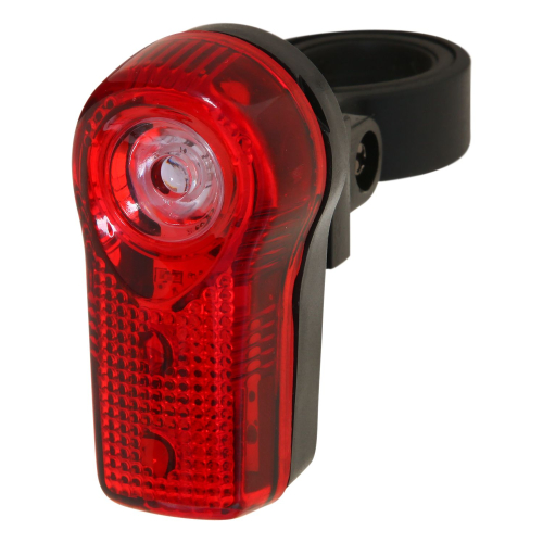 Фонарь велосипедный STG задний JY-173A, 3 светодиода, 3 функции, батарея:ААА*2 (в комплекте)