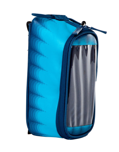 Велосумка Roswheel для телефона на руль, синий