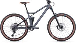 Велосипед Cube Stereo 140 HPC Race 27.5" (2022), рама L (175-185 см), серый Велосипед Cube Stereo 140 HPC Race 27.5" (2022), рама L (175-185 см), серый