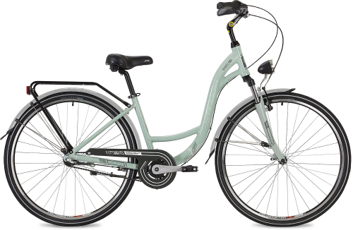 Велосипед Stinger Barcelona 28" STD (2019), рама 15" (155-165 см), зеленый