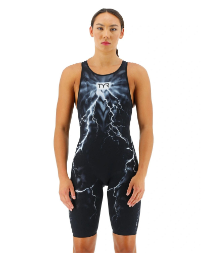 Гидрокостюм с открытой спиной  TYR VENZO Phantom Open Back Swimsuit