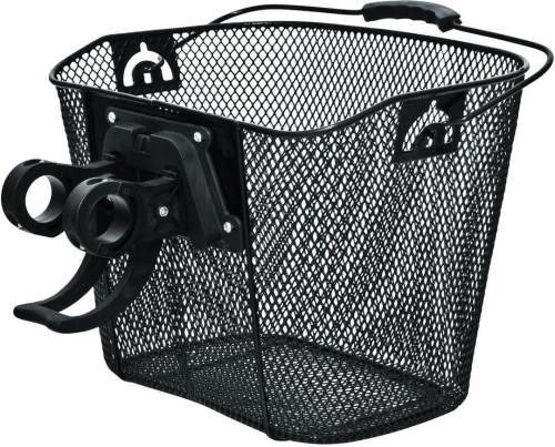 Корзина передняя на велосипед, быстросъемное крепление, стальная, 35x25x26 см, YD-69