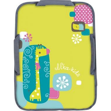 Ледянка мягкая прямоугольная с рисунком, желтый