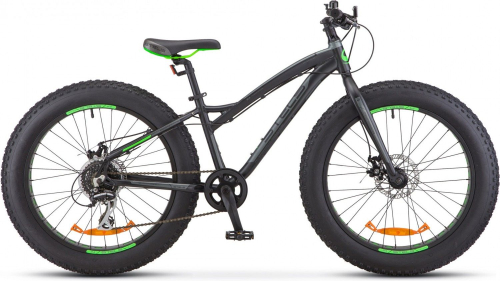 Велосипед Stels Aggressor D 24 V010, рама 13.5" (130-155 см), черный