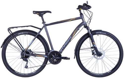 Велосипед Stinger Horizont Pro 28" (2020), рама 60 см (185-195 см), серый