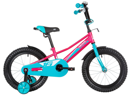 Велосипед NOVATRACK VALIANT 16" (2022) (98-110 см), красный