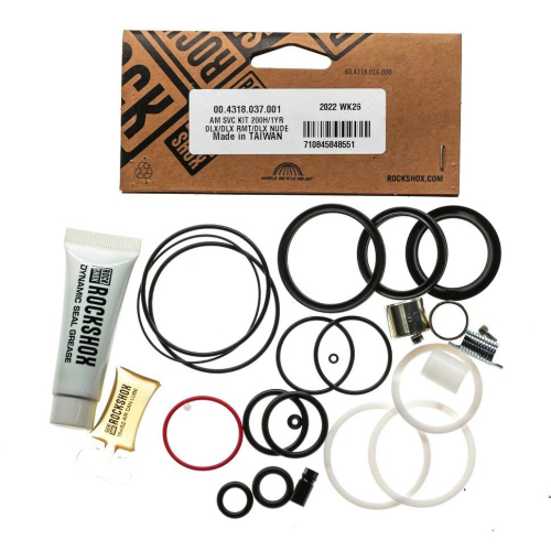 Полный ремкомплект RockShox для амортизаторов Deluxe/Super Deluxe A1-B2 2017-2020/Deluxe Nude B1+