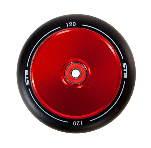 Колесо для трюкового самоката 120 мм с алюминиевым ободом, ABEC-11