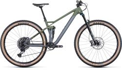 Велосипед Cube Stereo 120 HPC TM 29" (2022), рама L (175-185 см), серый Велосипед Cube Stereo 120 HPC TM 29" (2022), рама L (175-185 см), серый
