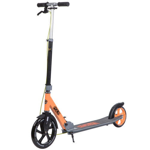 Самокат Novatrack Polis 230 (2018), оранжевый