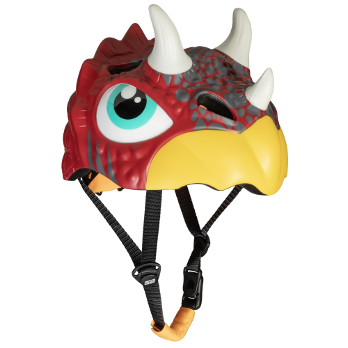 Шлем детский STG Triceraptors, красный