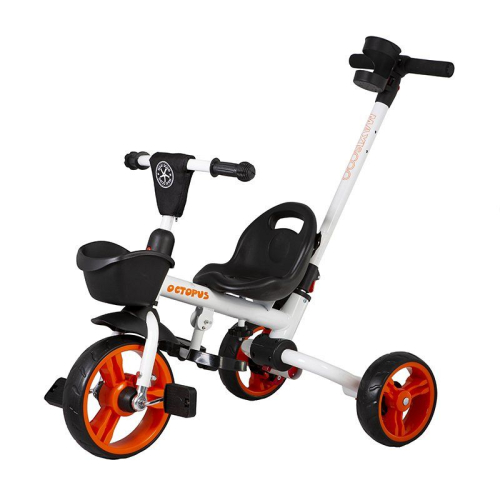 Велосипед Maxiscoo 3-х колесный "Octopus" (2021) (92-98 см), белый