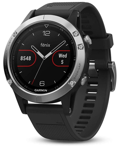 Часы GARMIN Fenix 5 (Black/Silver)