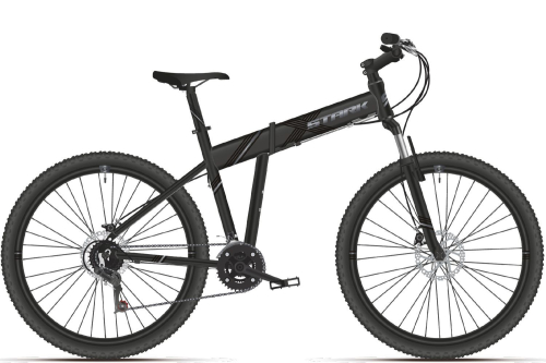 Велосипед Stark Cobra 27.2 HD (2021), рама 22" (185-195 см), черный