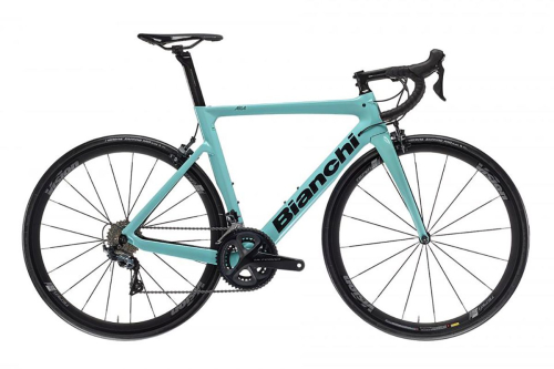 Велосипед Bianchi ARIA Aero Ultegra, рама 59 см (185-195 см), голубой