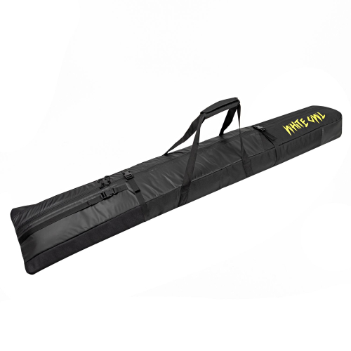 Чехол для горных лыж White Owl, 185х21х12 см, черный, черный