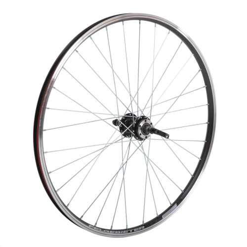 Колесо 27,5" заднее(без резины), двустенный пистонированный алюм.обод 32 отв.