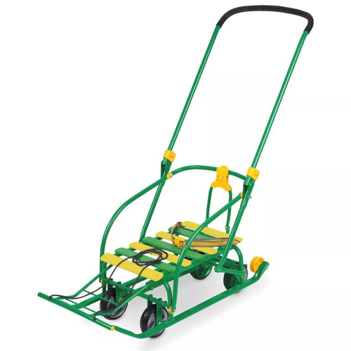 Санки Nikki 3/32 зеленый N3/32 /Ника/