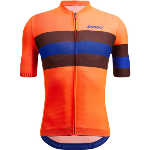 Веломайка Santini Eco Sleek Bengal SS Cycling Jersey, оранжевый