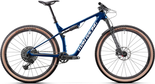 Велосипед Titan Racing Cypher DC Carbon Comp (2025), рама L (175-185 см), голубой