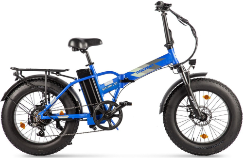 Электровелосипед Gelbert Saturn 1 ST, синий