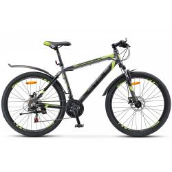 Велосипед STELS Navigator-600 MD 26" V020, рама 18" (165-175 см), серый Велосипед STELS Navigator-600 MD 26" V020, рама 18" (165-175 см), серый