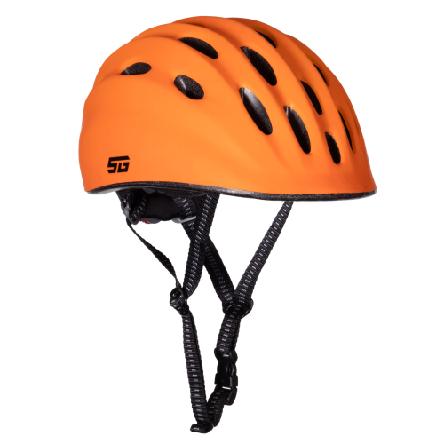 Шлем STG HB10-6 с фикс застежкой, рама M, оранжевый