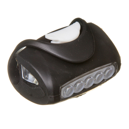 Фонарь передний велосипедный силиконовый STG BC-RL8010, черный