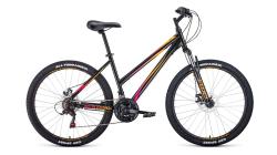 Велосипед FORWARD IRIS 26 2.0 Disc (2021), рама 17" (165-175 см), черный Велосипед FORWARD IRIS 26 2.0 Disc (2021), рама 17" (165-175 см), черный