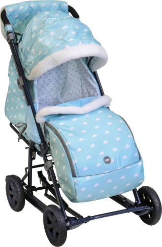 Санки-коляска Ника Детям НД8-1/2, голубой