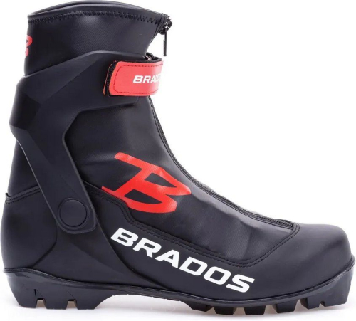 Лыжные ботинки Brados Sport Skate NNN, 212B-NNN, черный