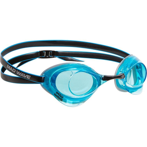 Очки стартовые Mad Wave Turbo Racer II, голубой