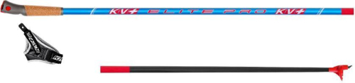 Палки лыжные KV+ Elite Pro Clip Blue Cross Country Pole, 22P020Q, синий
