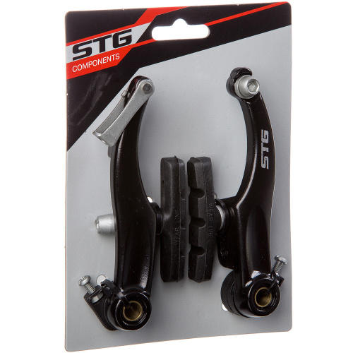 Тормоз V-brake STG 7 HJ-612AD7-BK передний 60 мм