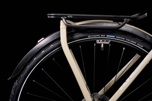 Велосипед Cube Kathmandu Pro 28" (2022), рама 46 см (155-165 см), бежевый