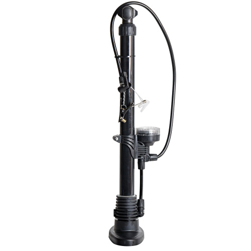 Насос напольный с манометром PAC 38x530, высокопрочный пластик, авто/вело ниппель + игла