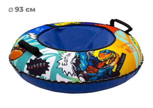 Тюбинг 93см ОКСФОРД BURGER LED, синий