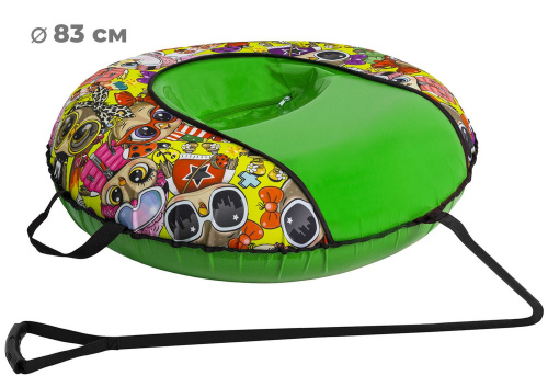 Тюбинг 83см ОКСФОРД FANCY Comfort, зеленый