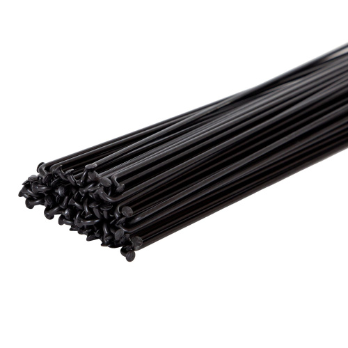 Спица Pillar P14, нержавеющая сталь, черная (без ниппеля), черный