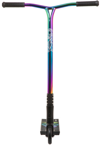 Самокат REPLAY 110 PRO NEO CHROME PL (2020), неохром чёрный