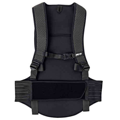 Защита спины White Owl D3O Back Protecton, черный-оранжевый