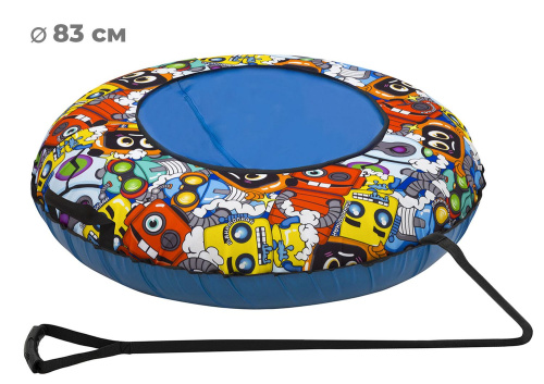 Тюбинг 73см ОКСФОРД ROBOT, голубой