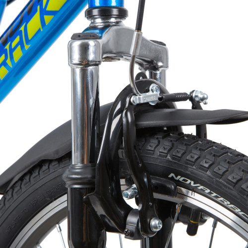 NOVATRACK SHARK 6-spd 20" (2020) (110-130 см), синий