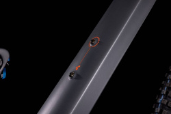 Велосипед Cube Stereo 140 HPC Race 27.5" (2022), рама L (175-185 см), серый Велосипед Cube Stereo 140 HPC Race 27.5" (2022), рама L (175-185 см), серый