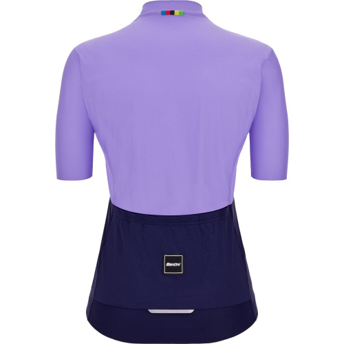 Веломайка женская Santini Colore Riga-UCI Official Women's SS Cycling Jersey, сиреневый